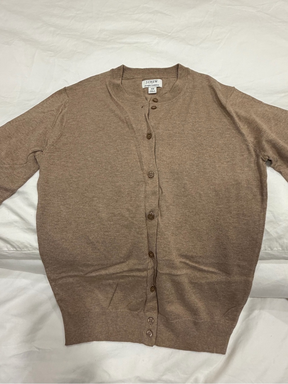 J Crew Matching Cardigan Cotton Set - XS - NWOT